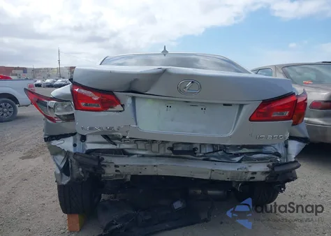 2007 Lexus Is 250 из США, поврежденный, VIN JTHBK262972057480